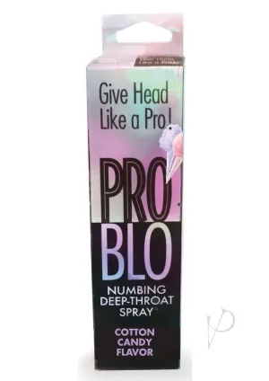 Pro Blo Numbing Spray Cotton Candy 1oz