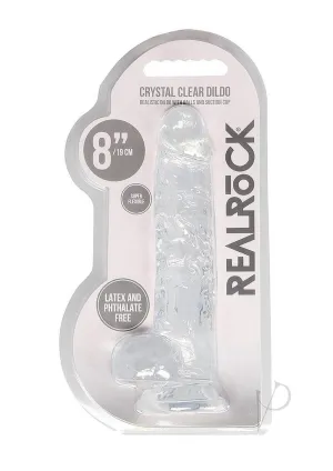 Realrock Crystal Clear Dildo Ball 8 Tra