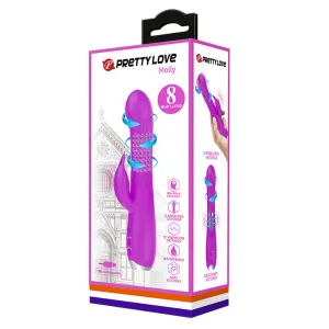 Rechargeable Rabbit Vibe Molly Purple (205mmx33mm)