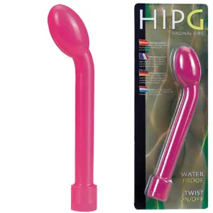 Seven Creations HIP G 21cm G-Spot Vibrator Powerful Unisex Vibe Pink