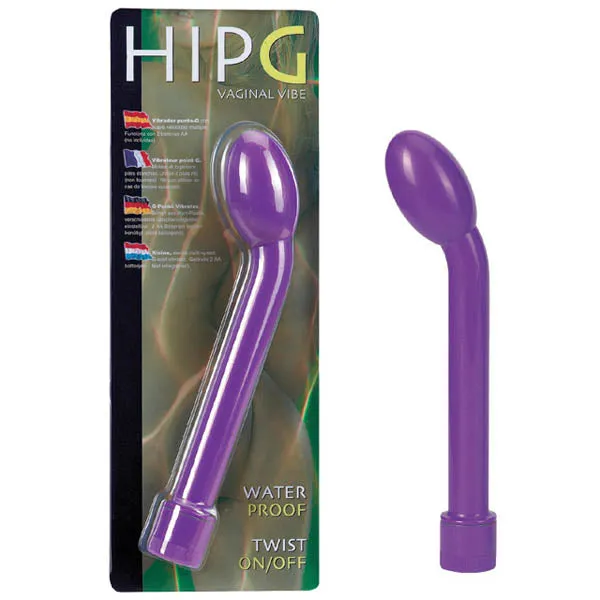 Seven Creations HIP G 21cm G-Spot Vibrator Powerful Unisex Vibe Purple
