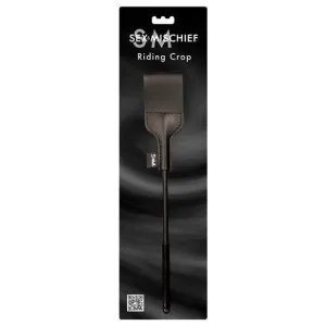Sex & Mischief - BDSM Riding Crop (Black)