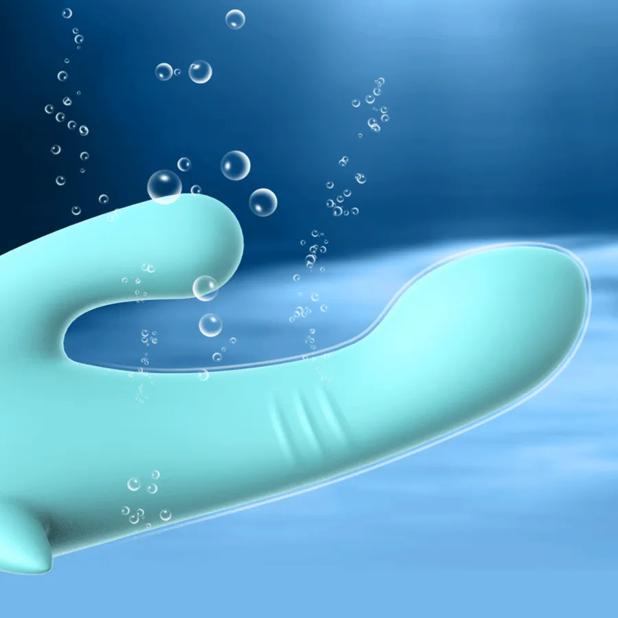 Shark Vibrator Thrusting Expanding Charging AV Massaging Wand