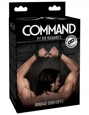 SIR RICHARD'S COMMAND BONDAGE DOOR CUFFS