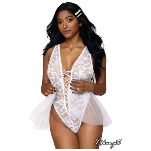 Skirt Teddy 2pc by Dreamgirl