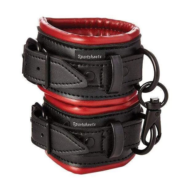 Sportsheets - Saffron Soft Handcuffs (Black)