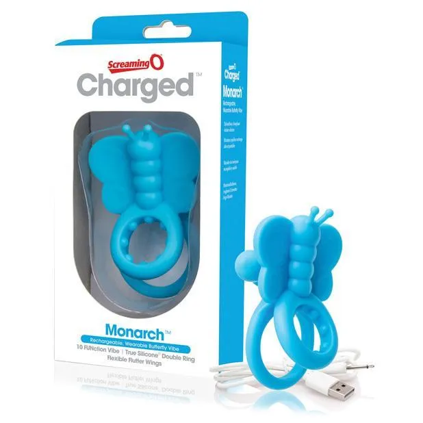 TheScreamingO - Charged Monarch Rechargeable Butterfly Cock Ring