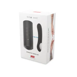 Titan & Pearl2 Couple Set Black