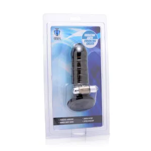 Vibrating Girth Enhancing Sheath - Black