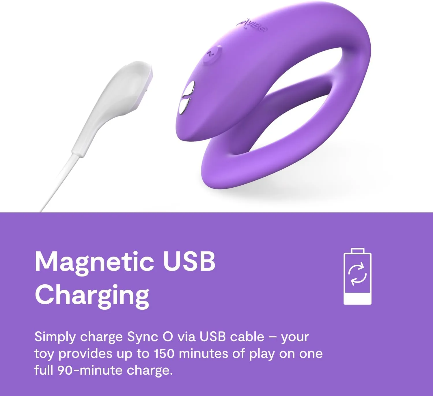 We-Vibe Sync O Adjustable Couples Vibrator APP & Remote Control