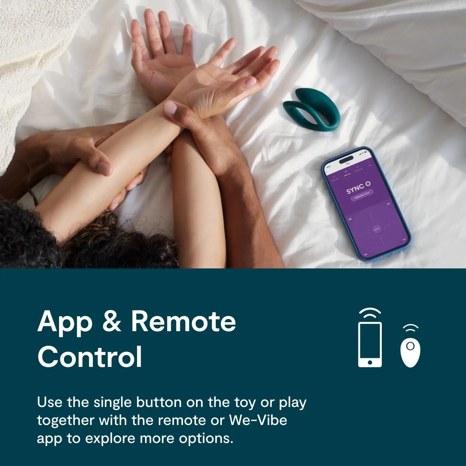 We-Vibe Sync O Adjustable Couples Vibrator APP & Remote Control