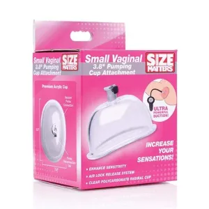 XR - Size Matters 3.8 Vaginal Pumping Cup Attachment Small (Clear)